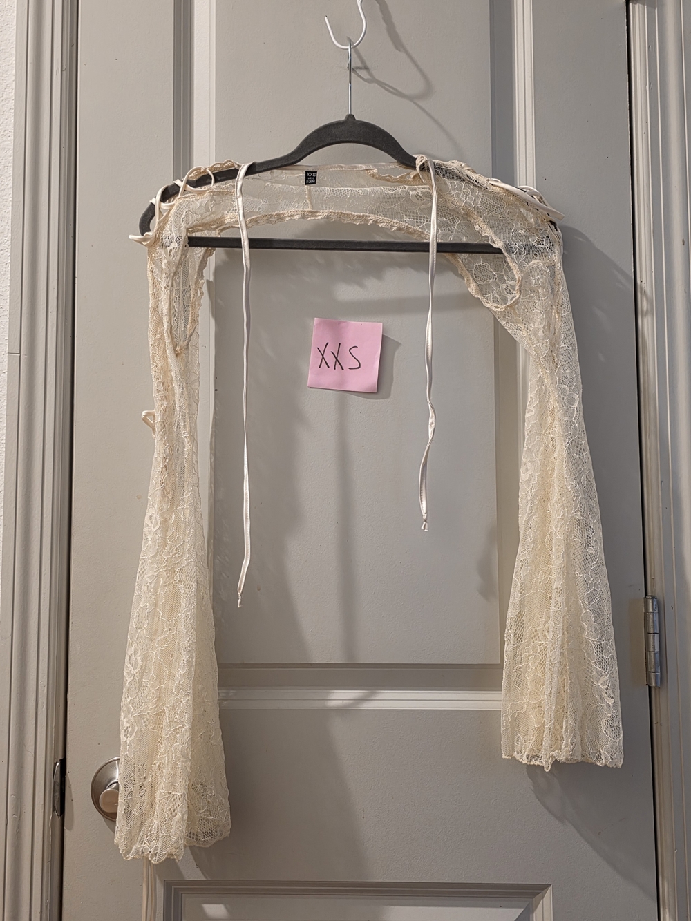 Ivory Dusk Before Dawn Lace Shrug
